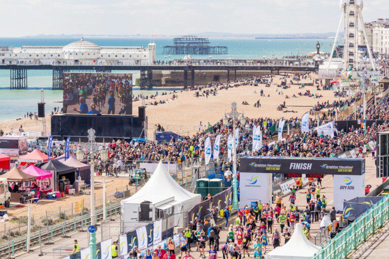 Brighton Marathon Beach